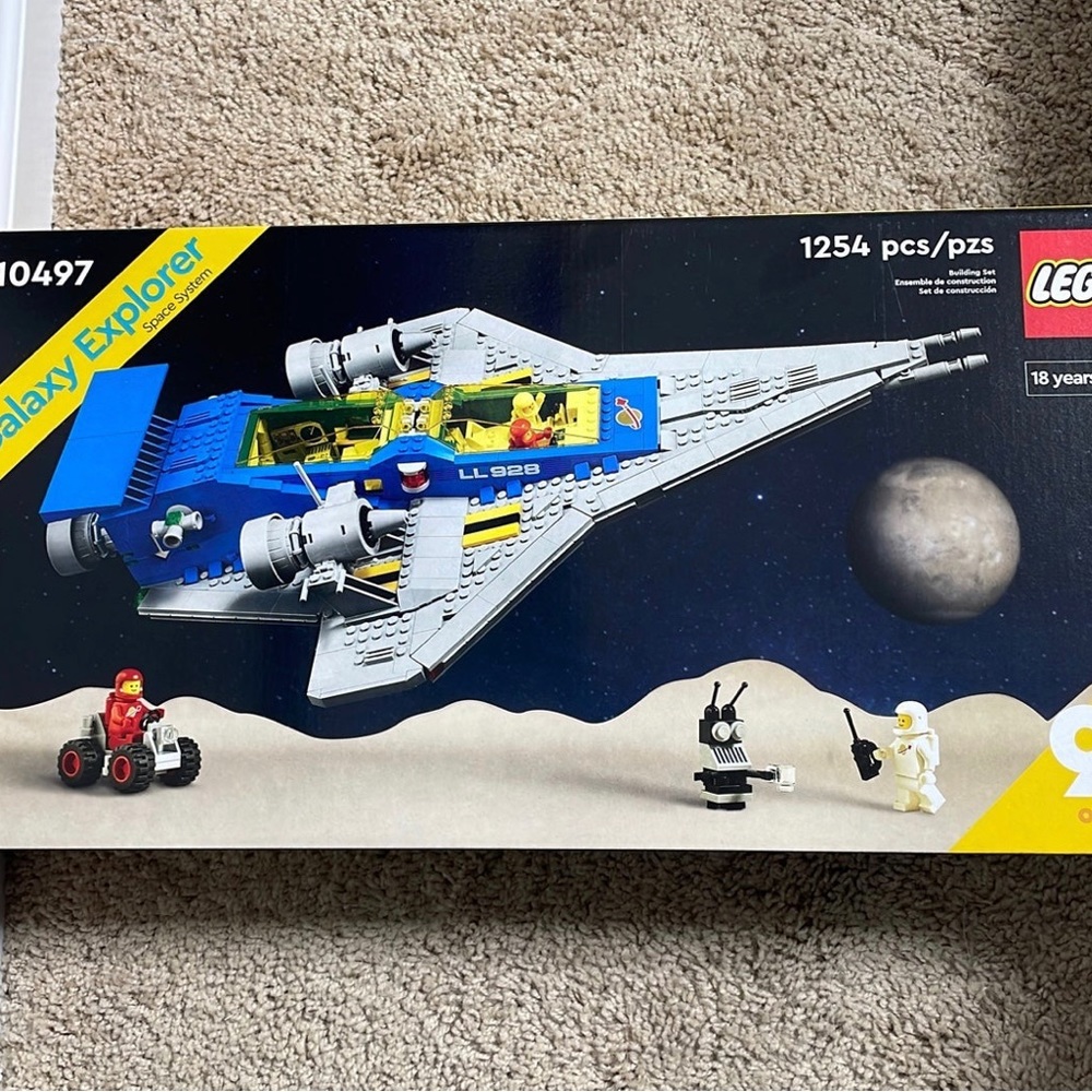 LEGO Icons Galaxy Explorer Building Set for Adults who love Space 10497